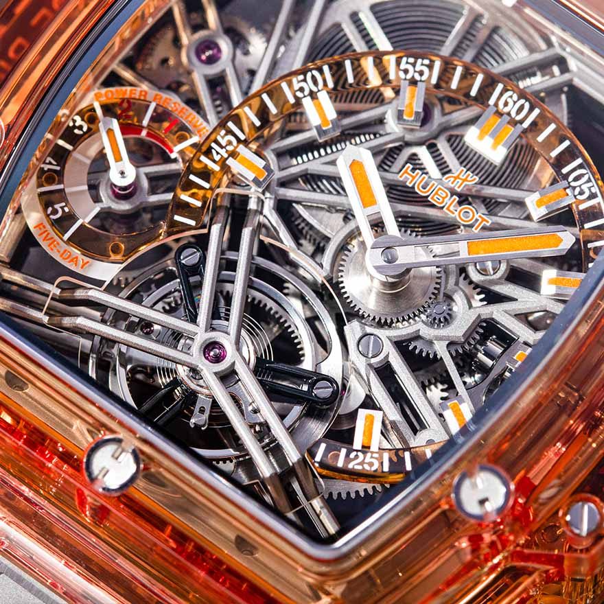 Hublot Spirit of Big Bang Tourbillon 5-Day Power Reserve Orange