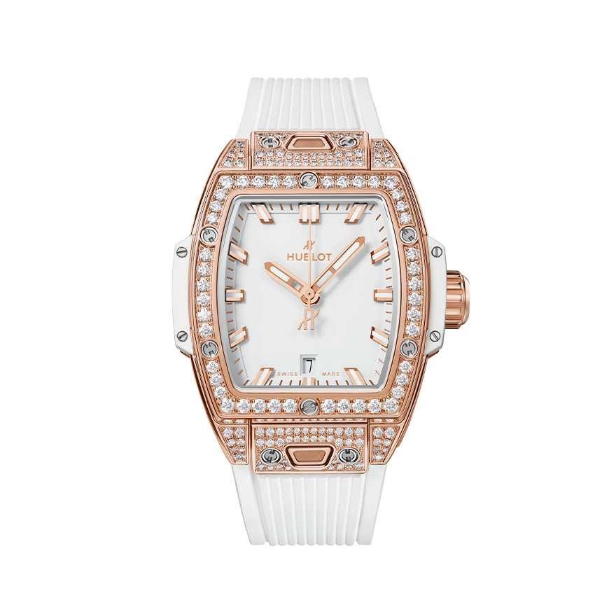 Hublot Spirit of Big Bang King Gold White Pavé 32mm | 682.OE.2080